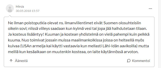 ilmanviilennin keskustelu suomi24